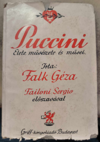 Puccini lete, mvszete s mvei