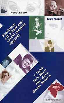 Salamon Gábor . Zalotay Melinda ( - Szerintem ezt a bort már valaki megitta egyszer - I Think This Wine Has Been Drunk Before