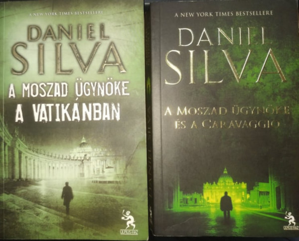 2 db Daniel Silva: A Moszad gynke a Vatiknban + A Moszad gynke s a Caravaggio