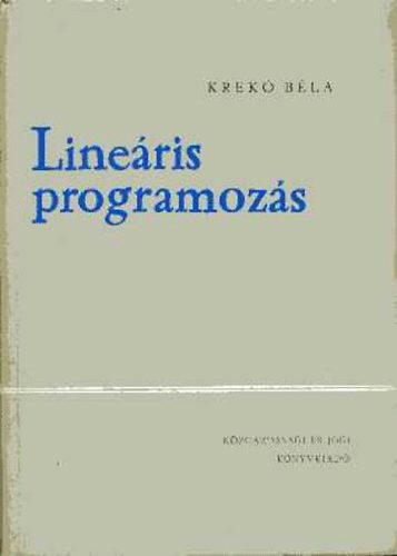 Krek Bla - Lineris programozs