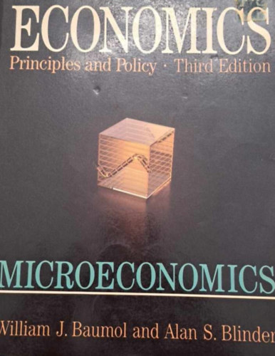 Economics - Principles and Policy (Third Edition)