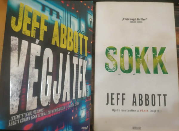2 db Jeff Abbott: Sokk + V�gj�t�k