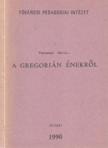 A gregori�n �nekr�l - k�zirat