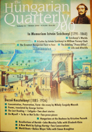 The Hungarian Quarterly 200 Volume 51 - Winter 2010