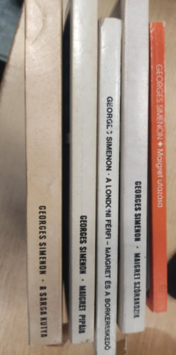 Georges Simenon csomag: Maigret utazsa + Maigret szrakozik + Maigret s a borkeresked + Maigret pipja + A srga kutya