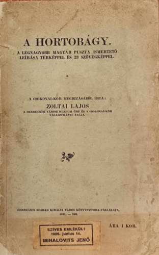 Zoltai Lajos - A Hortobágy