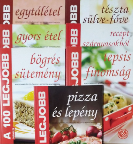 "A 100 legjobb..." knyvcsomag (7 receptfzet)