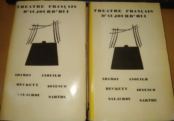 Anouilh-Ionesco-Sartre-Adamov- - Theatre Francais d'aujourd'hui 1-2.