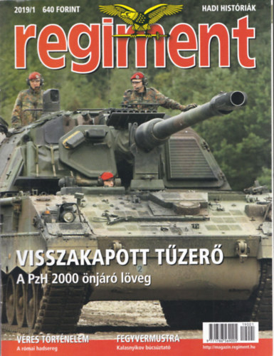 Trs  Istvn  (Fszerk.) - 4db Regiment magazin szrvnyszm: 2019/1, 2, 4, 5