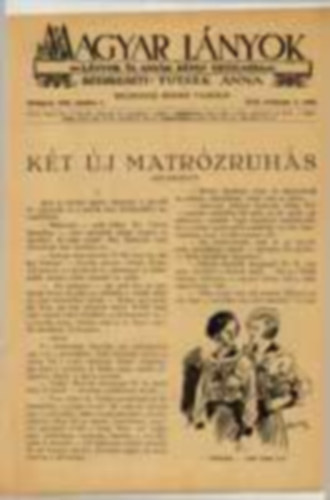 Magyar Lnyok - Lnyok s anyk kpes hetilapja 1935