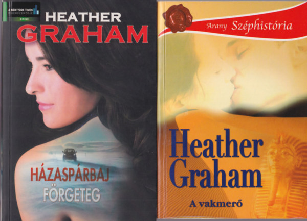 2 db Heather Graham romantikus regny: A vakmer + Hzasprbaj - Frgeteg