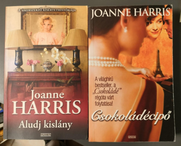 2 db Joanne Harris: Aludj kislny + Csokoldcip