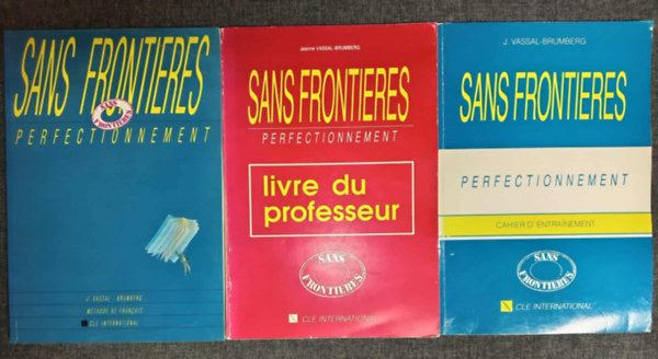 Sans Frontieres - Perfectionnement (livre d'�leve + livre du professeur + Chaier d'entrainment)