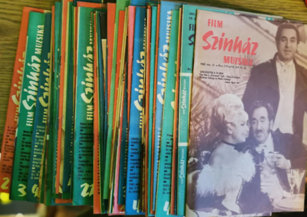 Film Színház Muzsika 1965 IX. évfolyam 2.-53. ( hiányzik: 1. )