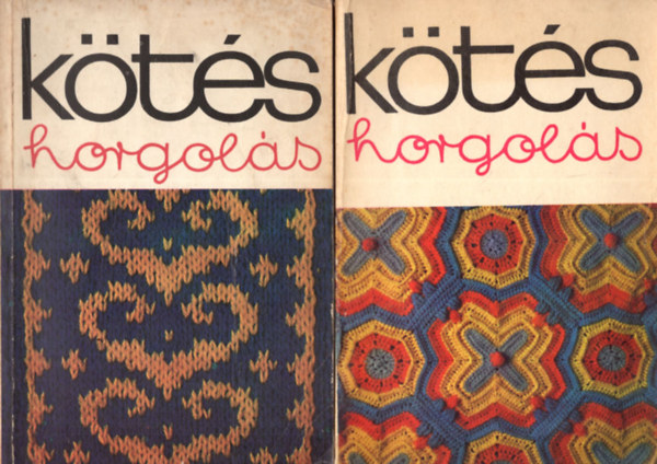 Kovcs Margit  (szerk.) - 2 db Kts - horgols ( 1980 s 1977. ktet egytt )