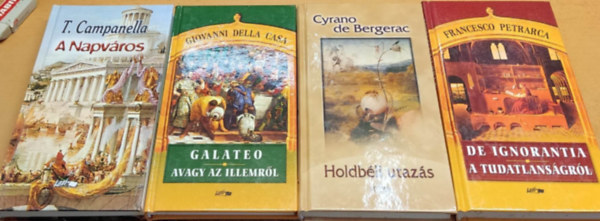 A Napvros + Galateo, avagy az illemrl + Holdbli utazs + nmagam s sokak tudatlansgrl (4 ktet)