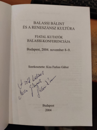 Balassi Blint s a renesznsz kultra