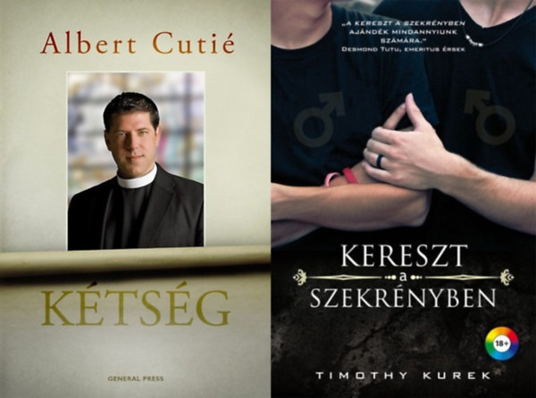 Albert Cutié, Timothy Kurek, Albert Cutié Timothy Kurek - 2 db keresztény könyv: Kereszt a szekrényben + Kétség - Egy pap küzdelmei hittel és a szerelemmel