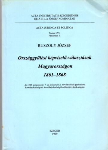 Orszggylsi kpvisel-vlasztsok Magyarorszgon, 1861-1868