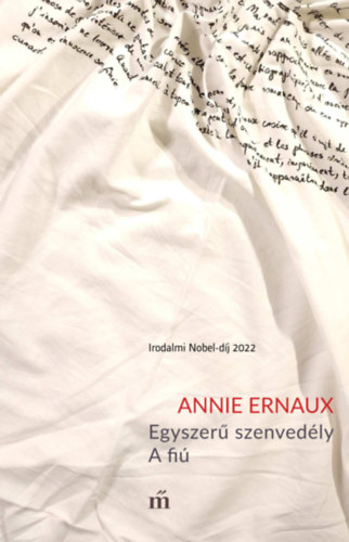 Annie Ernaux - Egyszer� szenved�ly - A fi�