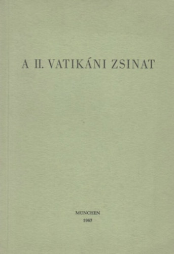 . - A II. vatikni zsinat