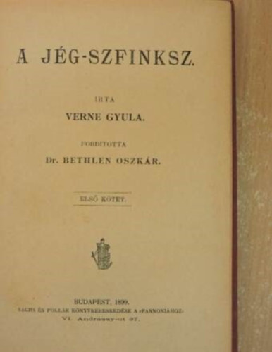 A jég-szfinksz I