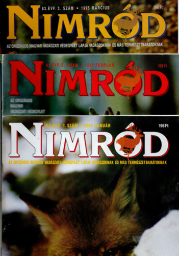 Nimrd 1995  teljes vfolyam ( 1-12. sz. szmonknt )