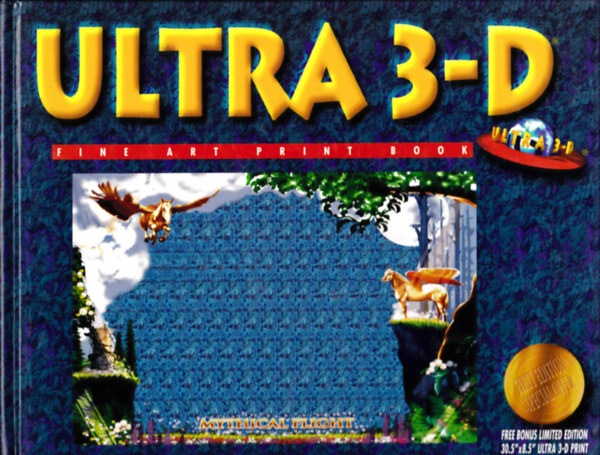 Ultra 3-D  Fine art print book