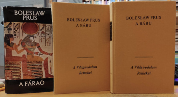 3 db Boleslaw Prus: A bbu 1-2. (I-II.) + A Fra