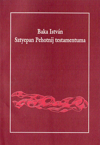 Sztyepan Pehotnij testamentuma (Ktnyelv)