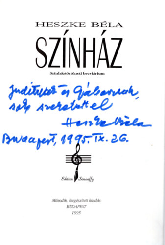 Sz�nh�z - Sz�nh�zt�rt�neti brevi�rium- dedik�lt