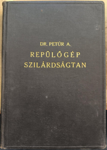 Rep�l�g�p szil�rds�gtan (egyetemi tank�nyv)