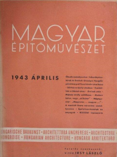 Magyar ptmvszet 1943. prilis