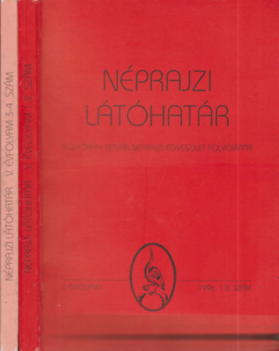 Nprajzi lthatr 1996/1-4. (teljes vfolyam, 2 db. lapszm)