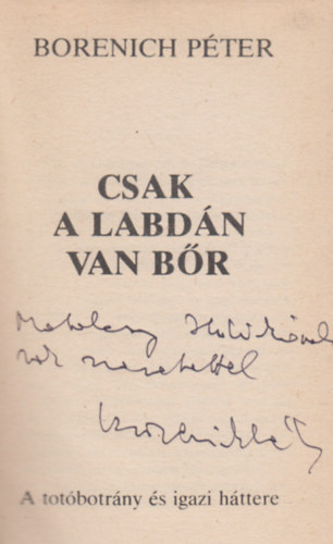 Csak a labdn van br