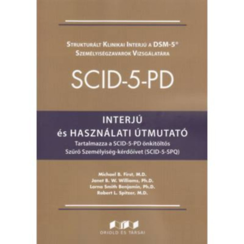 SCID-5-PD (Interj s hasznlati tmutat)