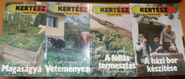4 db Kertsz praktikk: A flis termeszts + A hzi bor ksztse + Magasgys + Vetemnyezs