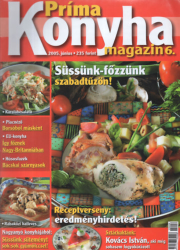 Prma konyha magazin 2005/6. - Sssnk-fzznk szabadtzn!