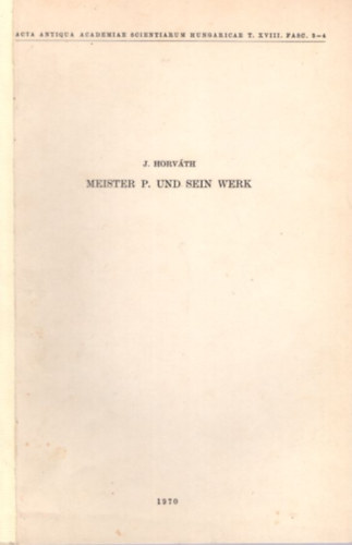 Meister P. und Sein Werk - Klnlenyomat