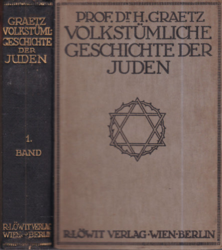 Volkstmliche Geschichte der Juden I.