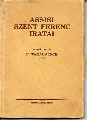 Assisi Szent Ferenc iratai