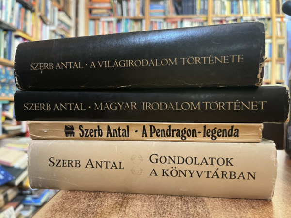 4 db Szerb Antal k�nyv