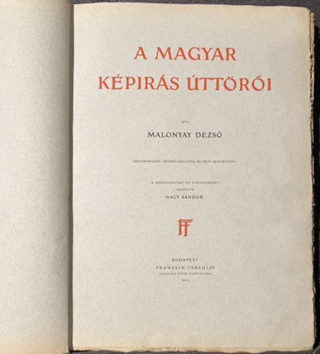 Malonyay Dezs - A magyar kprs ttri