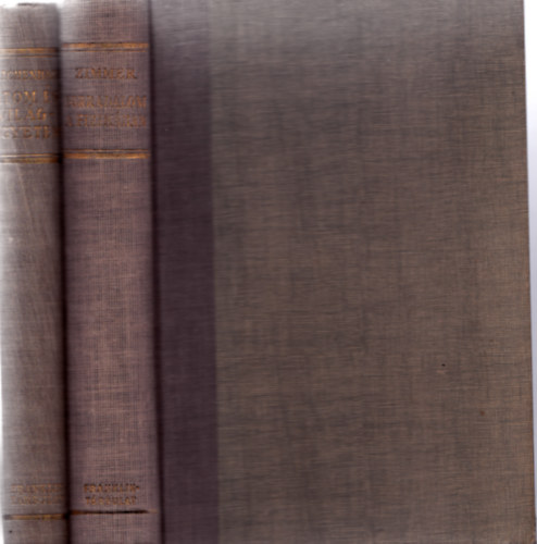 2 db k�nyv "fizika" t�rgyban: Zimmer:Forradalom a fizik�ban (A b�v�r k�nyvei XIII.) + Reichenbach:Atom �s vil�gegyetem