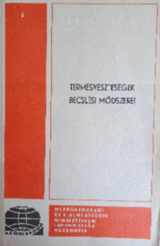 Term�svesztes�gek becsl�si m�dszerei