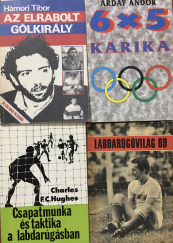 Arday Andor, Charles F.C. Hughes Hmori Tibor - Sport s labdargs tematikj knyvcsomag ( 4 ktet)