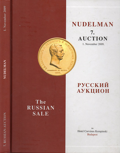 Nudelman 7. -Auction- The Russian sale. (2009. november 1.)- numizmatikai rvers