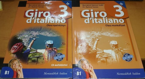 Giro d'italiano 3.: Olasz nyelvk�nyv + Olasz munkaf�zet (NAT 12)