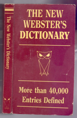 Donald O. Bolander  (M.A. Litt. D.) - Valerie Law Stodden  (M.Ed.) - The New Webster's Vest Pocket Dictionary