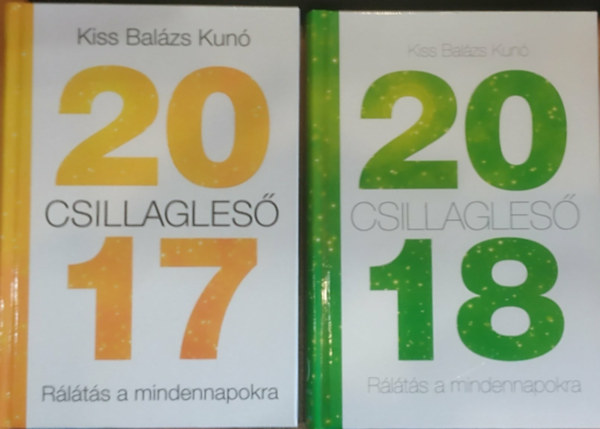 2 db Csillagles�: R�l�t�s a mindennapokra 2017 + 2018